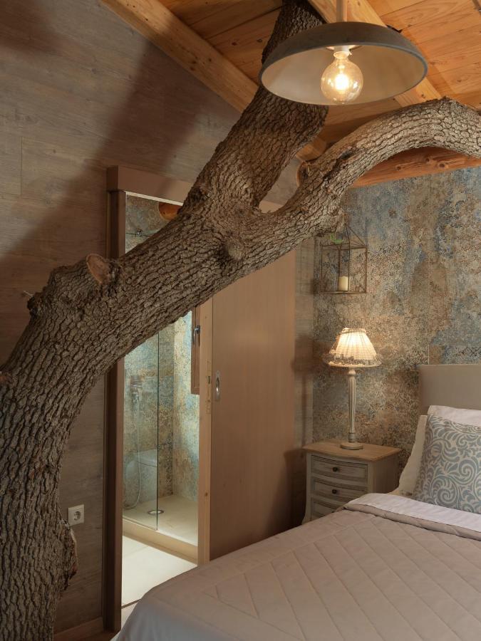 Stolidi Mou Treehouse Villa Atsipopoulo Eksteriør billede