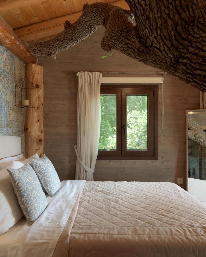 Stolidi Mou Treehouse Villa Atsipopoulo Eksteriør billede